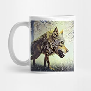 dangerous wolf Mug